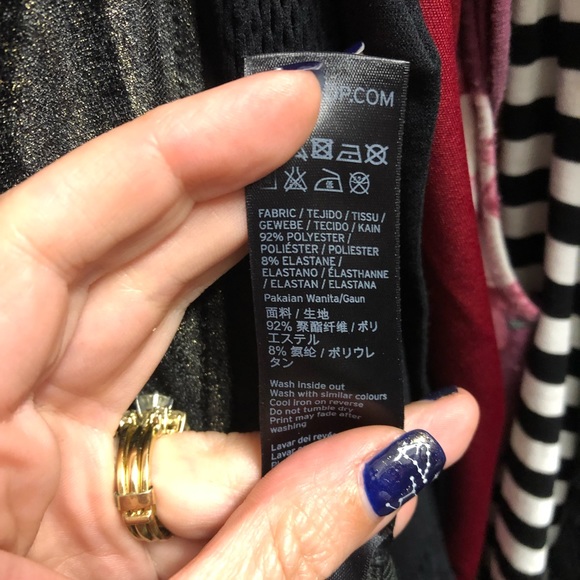 Topshop Black Dress with Cut Out Details - Picture 4 of 4